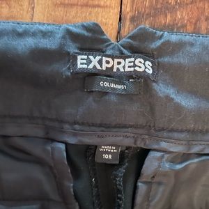 Express Columnist Black Size 10 regular.